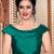 Amrutam Fab Women's Green Silk Blouse With Boat Neck (BL-20008-Green)_Free_Size