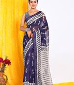 SEMI DIGITAL PRINT SAREE
