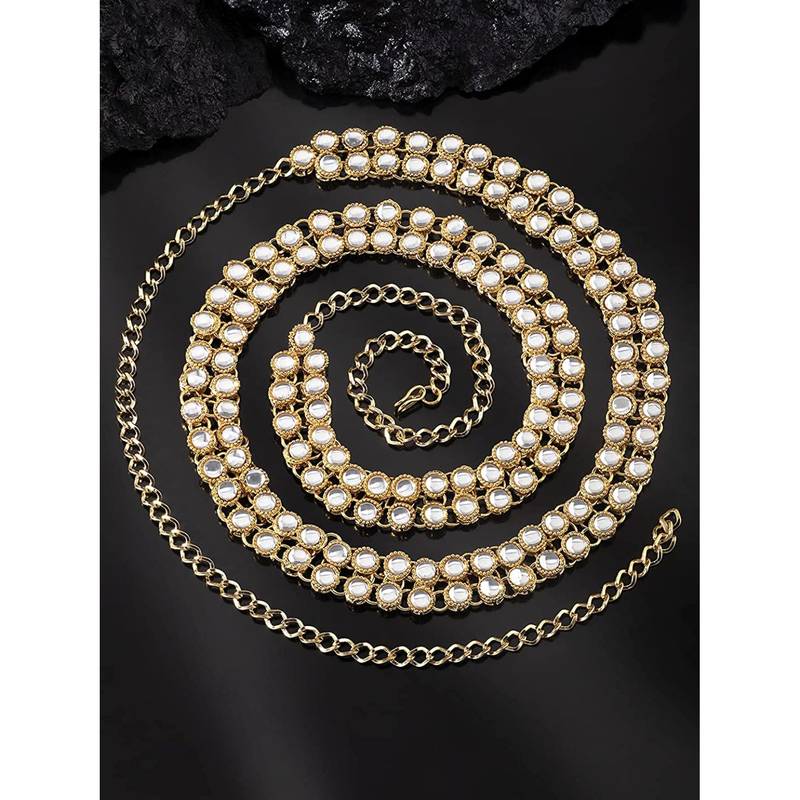 Traditional Kundan Kamarband For Women 