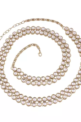 Traditional Kundan Kamarband For Women 