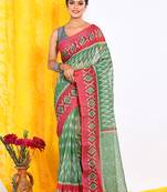 SEMI DIGITAL PRINT SAREE