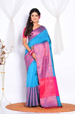 VANARASI HEAVY ZARI SAREE 1