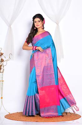 VANARASI HEAVY ZARI SAREE 3