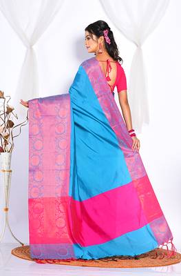 VANARASI HEAVY ZARI SAREE 4