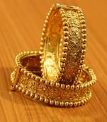 Gold bangles-and-bracelets