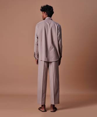 Grey placket shirt 3