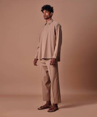 Brown ankle pants 2