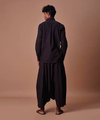 Black double buttoned shirt 3