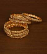Gold plated gheru copper made   bangles-and-bracelets