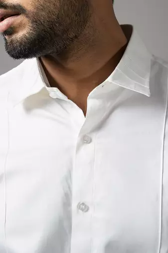 White cotton shirt