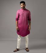 Mulberry ombre kurta set