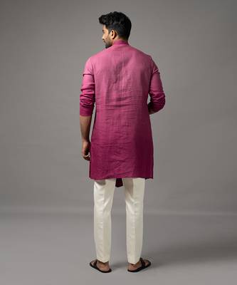 Mulberry ombre kurta set 2