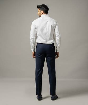 White cross pleated shirt 2