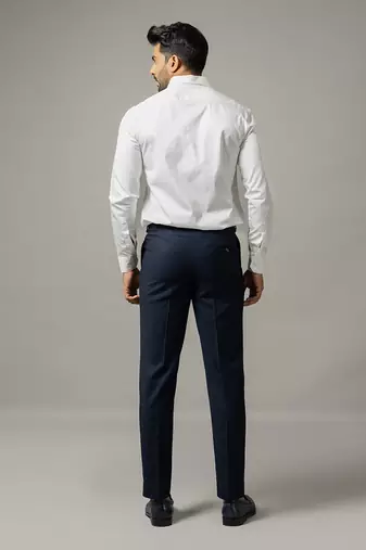 White cross pleated shirt