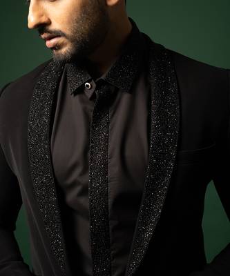 Black blazer set 4