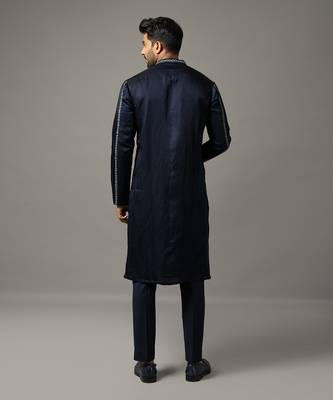 Navy blue kurta set 2