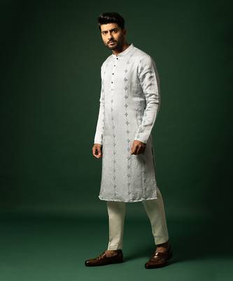 Light blue kurta set 3