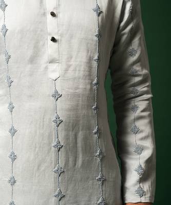 Light blue kurta set 4