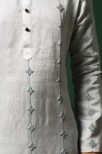 Light blue kurta set