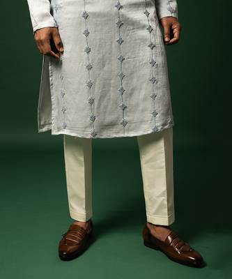 Light blue kurta set 5