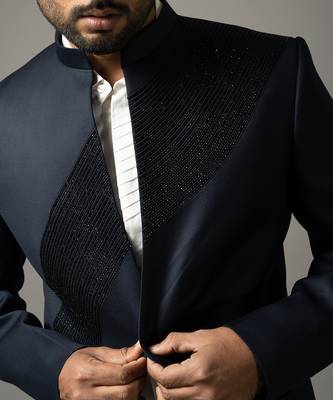 Blue prince bandhgala set 4