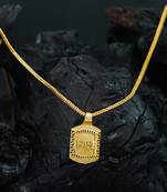 gold plated unisex lord ram pendant for men women boys girls
