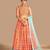 Fusionic multicolor printed art_silk readymade-lehenga-cholis with blouse