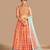 Fusionic multicolor printed art_silk readymade-lehenga-cholis with blouse