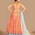 Fusionic multicolor printed art_silk readymade-lehenga-cholis with blouse