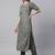 V TRADITION Women Green Printed Kurta with Palazzos