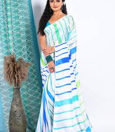 SEMI DIGITAL PRINT SAREE