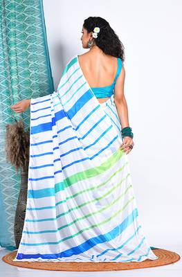 SEMI DIGITAL PRINT SAREE 4
