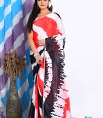 SEMI DIGITAL PRINT SAREE
