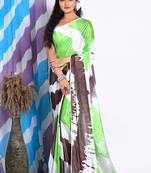 SEMI DIGITAL PRINT SAREE