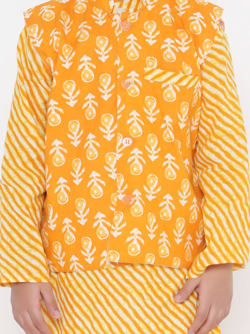 KID1 Kurta Pyjama With Jacket