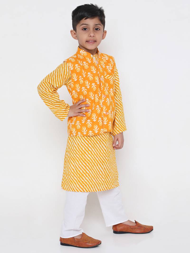 KID1 Kurta Pyjama With Jacket