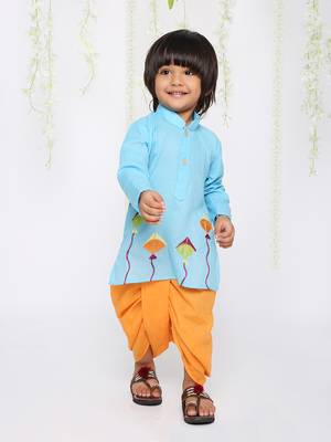 KID1 Patang Dhoti set 1