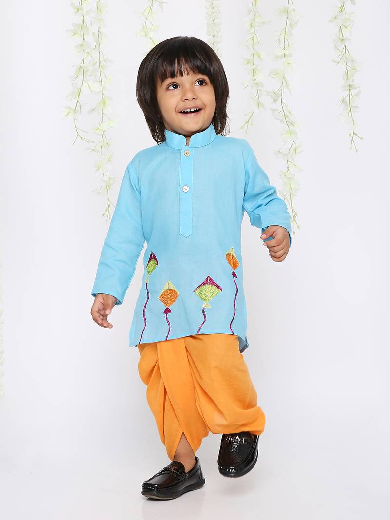 KID1 Patang Dhoti set