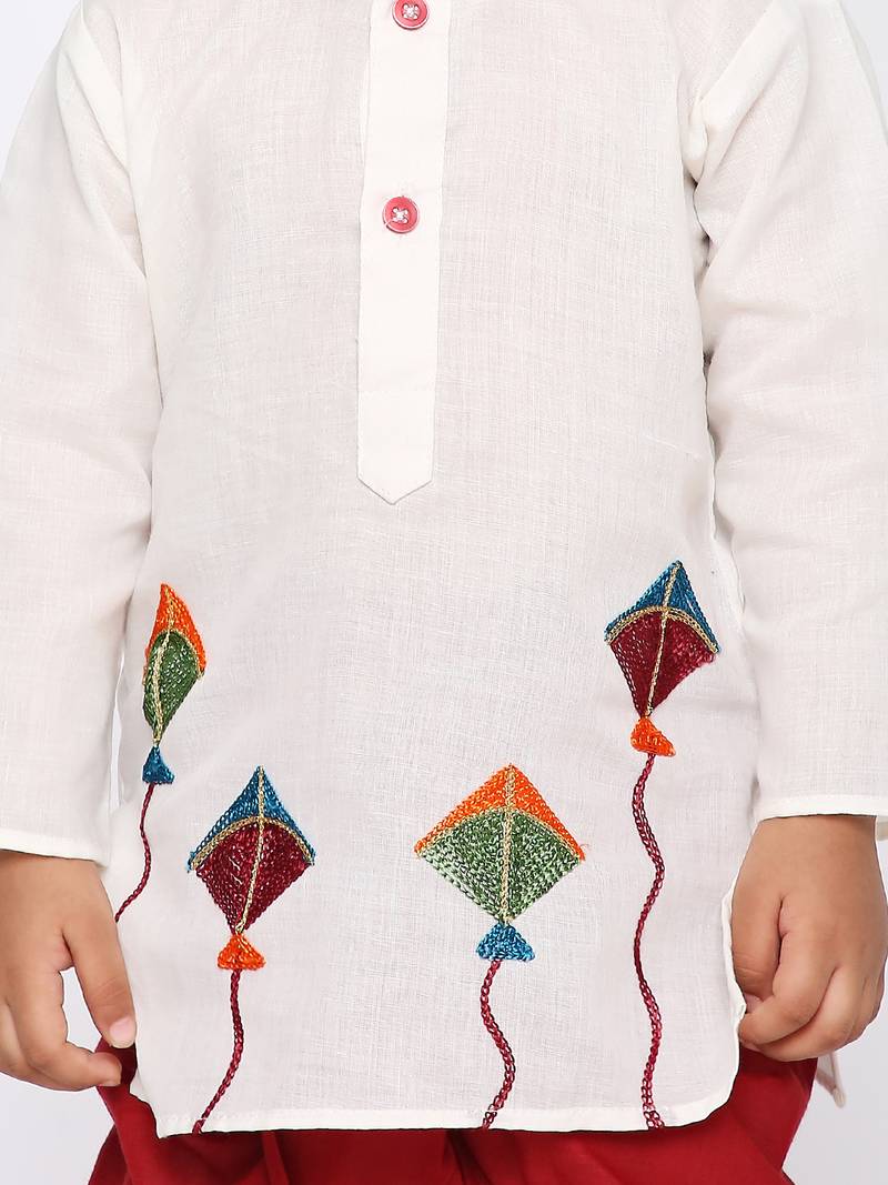 KID1 Patang Dhoti set