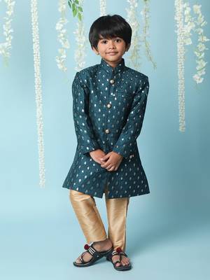 KID1 Embroidered Sherwani Payjama 1