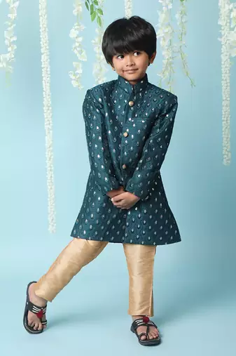KID1 Embroidered Sherwani Payjama