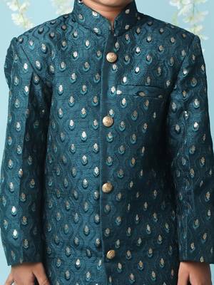 KID1 Embroidered Sherwani Payjama 3