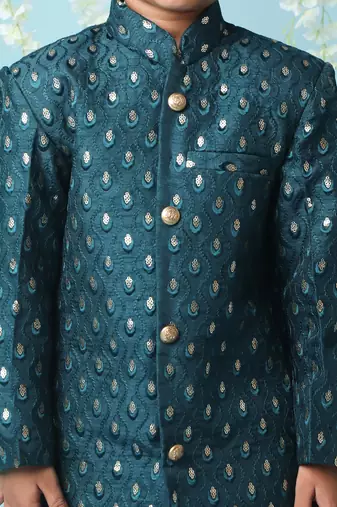 KID1 Embroidered Sherwani Payjama