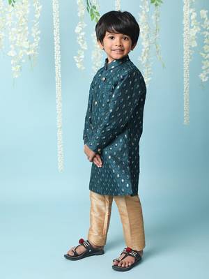 KID1 Embroidered Sherwani Payjama 4