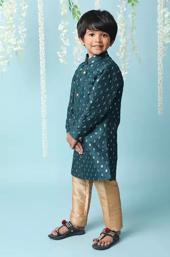 KID1 Embroidered Sherwani Payjama