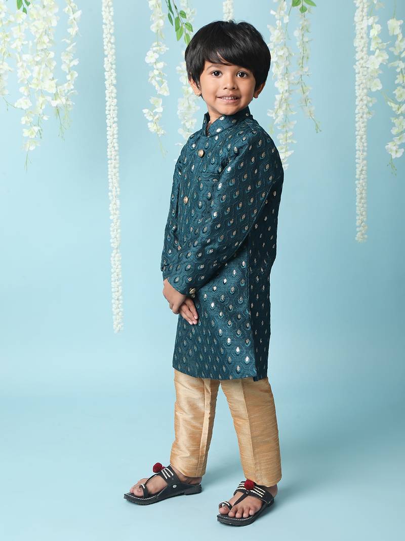 KID1 Embroidered Sherwani Payjama