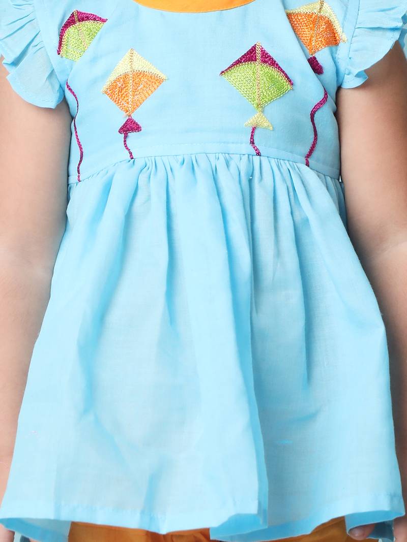 KID1  Patang Peplum Kurti Salwar