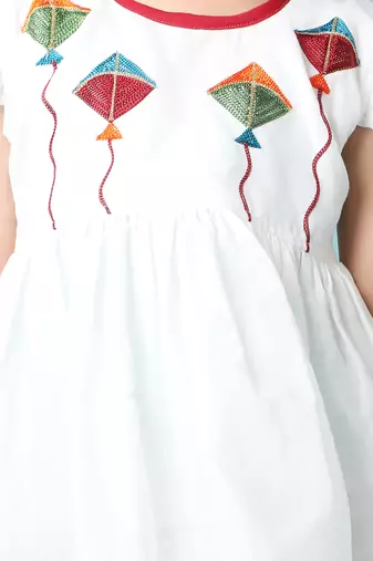 KID1  Patang Peplum Kurti Salwar