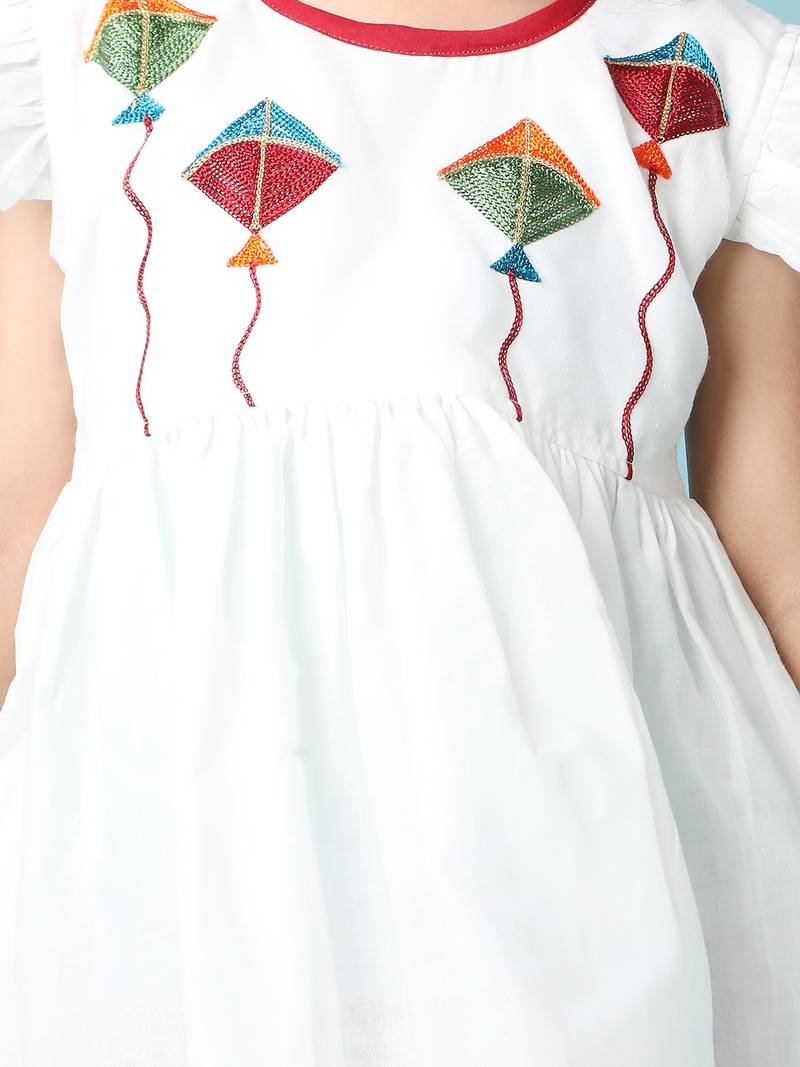 KID1  Patang Peplum Kurti Salwar