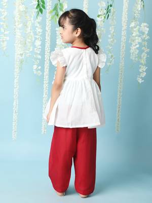 KID1  Patang Peplum Kurti Salwar 5